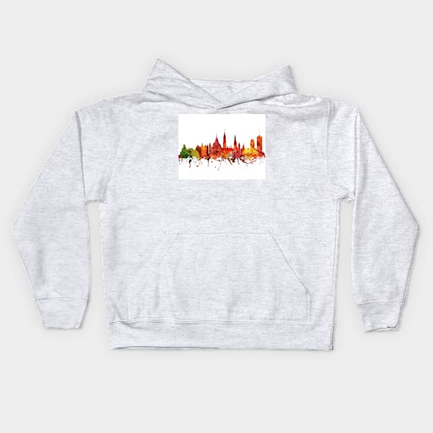 Ottawa Cityscape Kids Hoodie by Blik's Store